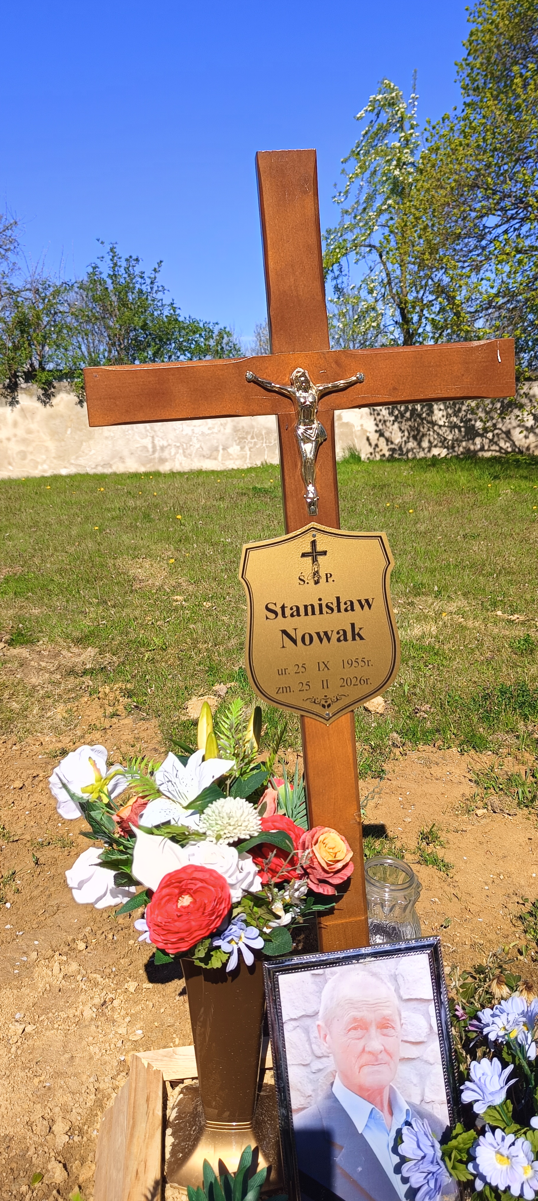 Grób Stanisław Nowak